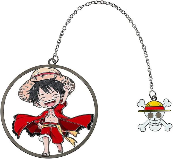 Anime One Piece Luffy Zoro Bookmark Student Reading Tool, Learning Tool,