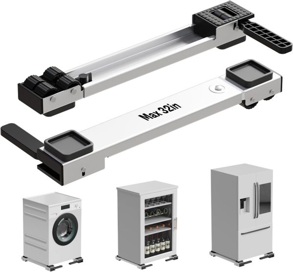 Appliance Rollers Heavy Duty,Newest Extendable Appliance Sliders,Liftable