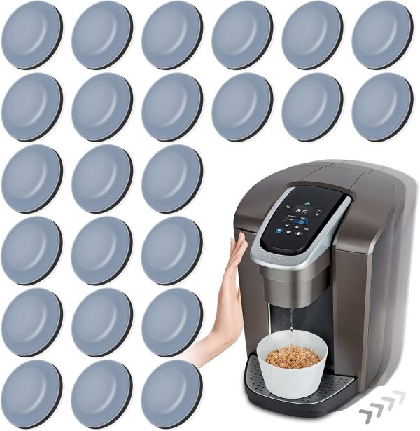 Appliance Sliders for Kitchen Appliances 24 PCS Self-Adhesive Small Kitchen