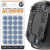 Appliance Sliders for Kitchen Appliances (24 Pack) Small Appliance Slider,