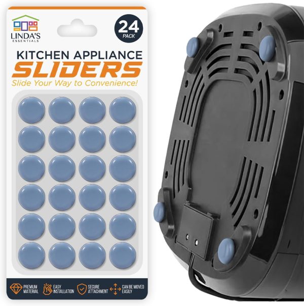 Appliance Sliders for Kitchen Appliances (24 Pack) Small Appliance Slider,