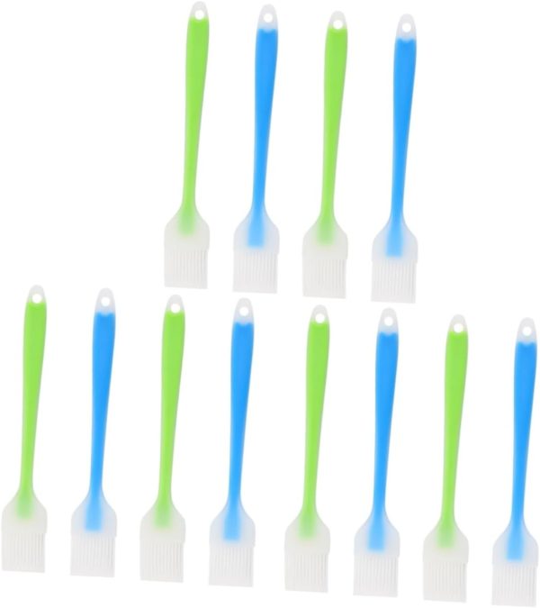 BESPORTBLE 3sets Outdoor Barbecue Barbecue Sauce Brush Silicone Barbecue