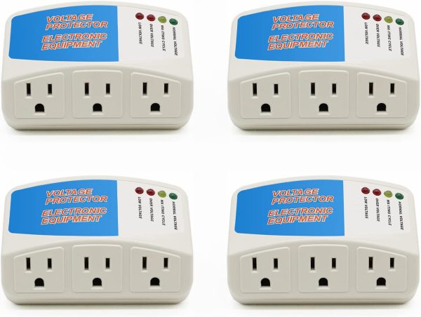 BSEED Surge Protector Home Appliance,3 Outlet Power Surge Protector,