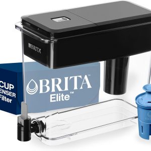 Brita UltraMax Large Water Dispenser with Elite Filter, BPA-Free, Replaces