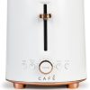 Café Express Finish 2-Slice Toaster | Extra-Wide Slots, Extra Lift for