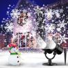 Christmas Snowflake Projector Lights Outdoor, 2024 New Model Dual-Head