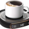 Coffee Mug Warmer, Cup Warmer for Desk with Auto Shut Off, 3 Temp Settings,
