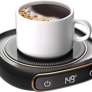 Coffee Mug Warmer, Cup Warmer for Desk with Auto Shut Off, 3 Temp Settings,