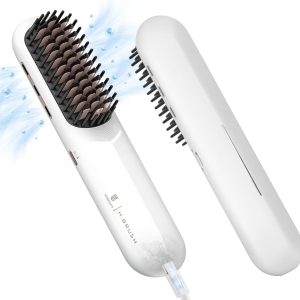 hair straightener brush
