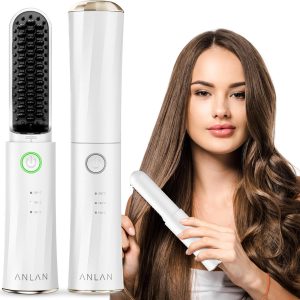 hair straightener brush