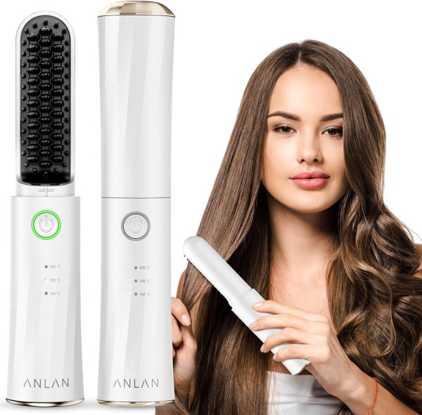 hair straightener brush