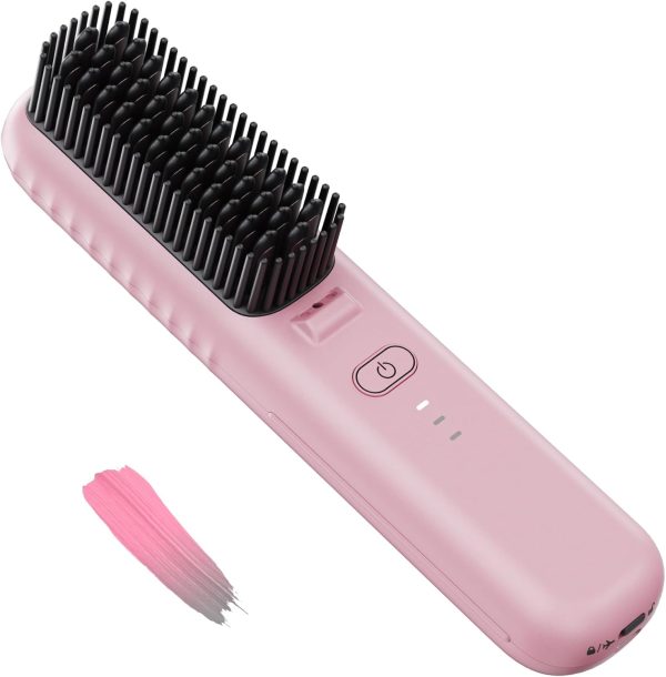 hair straightener brush