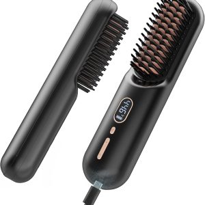 hair straightener brush
