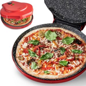 Countertop Pizza Maker, 1450W Mini Pizza Oven, Pizza Maker Oven With 12″