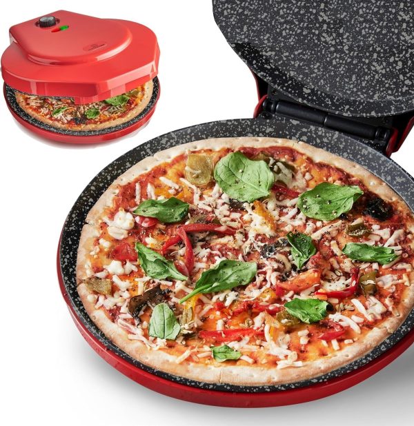 Countertop Pizza Maker, 1450W Mini Pizza Oven, Pizza Maker Oven With 12″