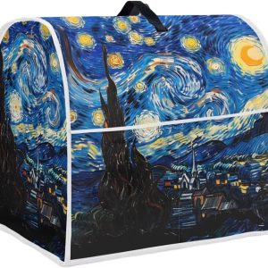 Cozeyat Starry Night Stand Mixer Dust Cover With Pocket Soft Easy To Clean