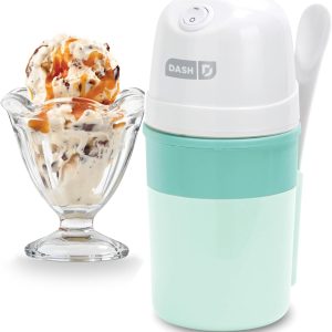 DASH My Pint Ice Cream Maker Machine (Aqua): Multi-Purpose Soft Serve Ice
