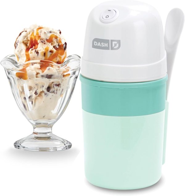 DASH My Pint Ice Cream Maker Machine (Aqua): Multi-Purpose Soft Serve Ice