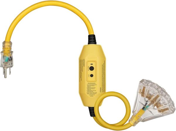 DEWENWILS 3 FT Outdoor GFCI Extension Cord Manual, 12/3 Gauge Extension