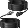 DEWENWILS Outdoor Extension Cord 25FT, Waterproof Power Cord for Indoor