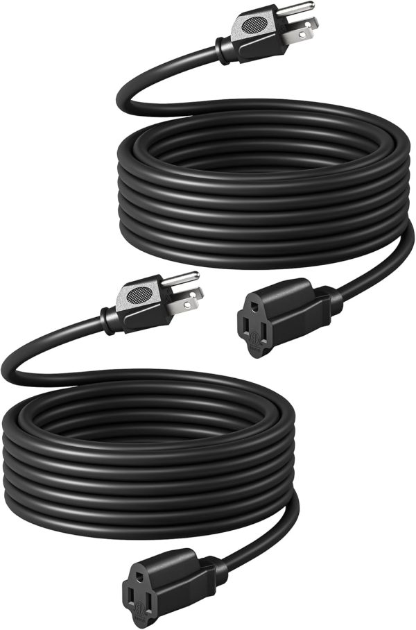 DEWENWILS Outdoor Extension Cord 25FT, Waterproof Power Cord for Indoor
