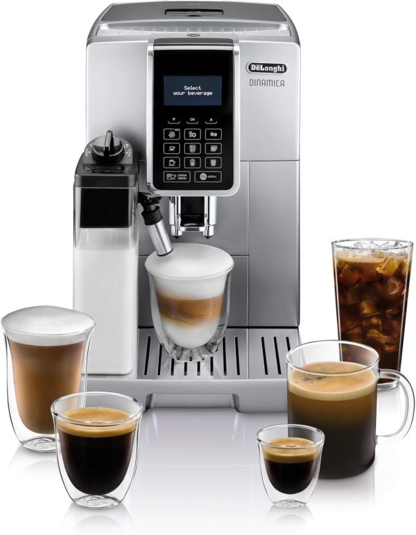 De'Longhi Dinamica LatteCrema Espresso Machine with Automatic Milk Frother