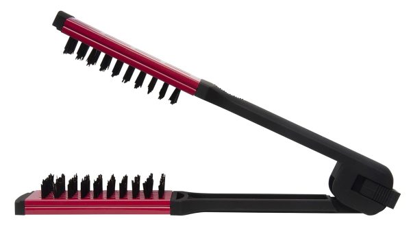 hair straightener brush