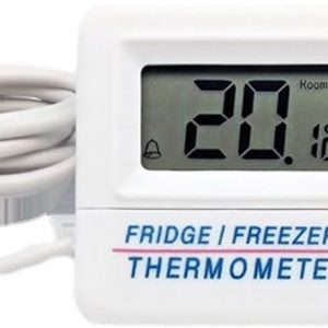 Digital Refrigerator Indoor Outdoor Temperature Gauge LCD Fridge Freezer