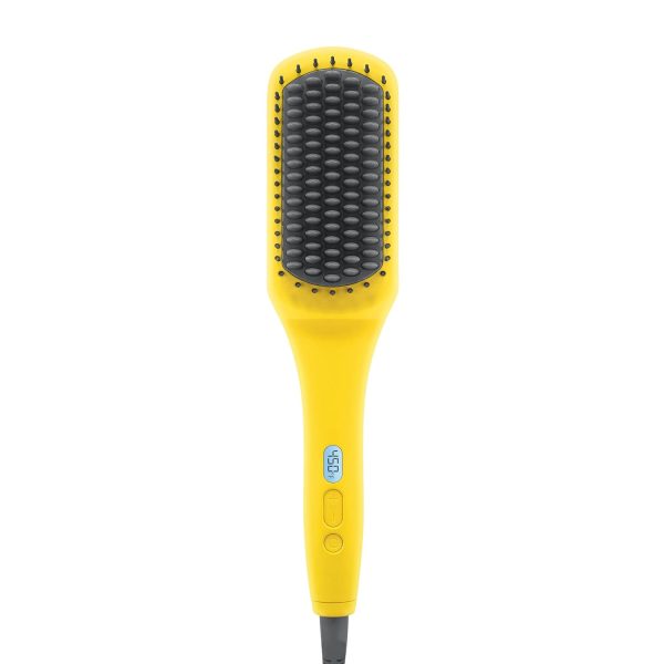 hair straightener brush