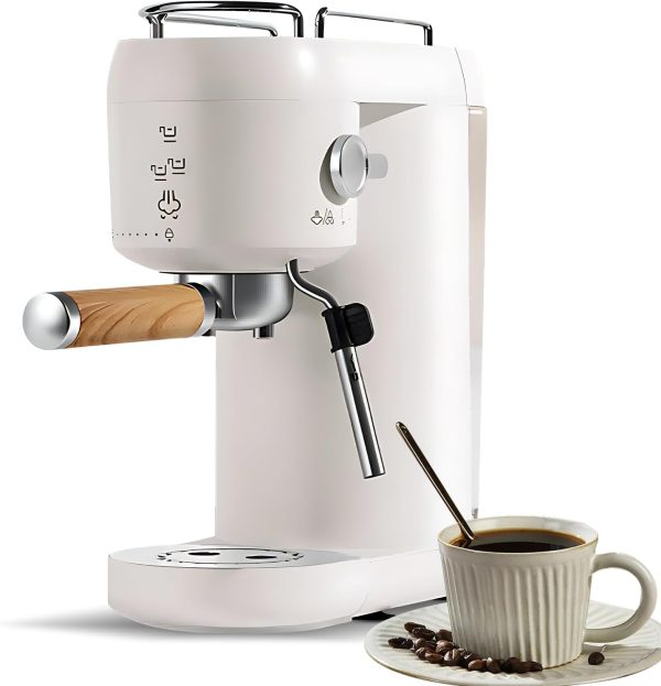 Electric Coffee Machine with Automatic Milk Frothing System 1400W 20Bar