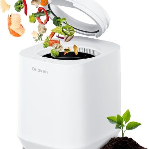 Electric Composter for Kitchen, 4L Smart Countertop Compost Bin, Odorless |