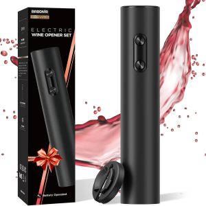Electric Wine Opener - Battery Operated Wine Bottle Openers with Foil