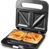 Elite Gourmet ESM2207SS# Stainless Steel Sandwich Panini Maker Grilled