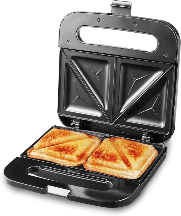 Elite Gourmet ESM2207SS# Stainless Steel Sandwich Panini Maker Grilled