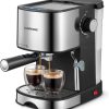 Espresso Machine, Espresso and Cappuccino Coffee Maker with Milk