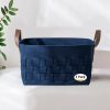 Fabric Storage Bins 3 Pack, Medium 11.8" x7.9" x7 " Rectangular Basket for