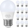 GOSCHE 60 Watt Light Bulb Equivalent, A15 Led Ceiling Fan Light Bulbs, 550