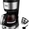 Gevi 4-Cup Coffee Maker, Small Drip Coffeemaker Compact Coffee Pot Brewer
