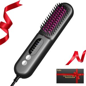 hair straightener brush