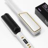 hair straightener brush