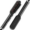 hair straightener brush
