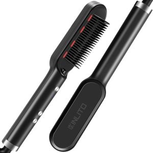 hair straightener brush