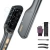hair straightener brush