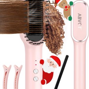 hair straightener brush