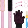 hair straightener brush