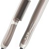 hair straightener brush