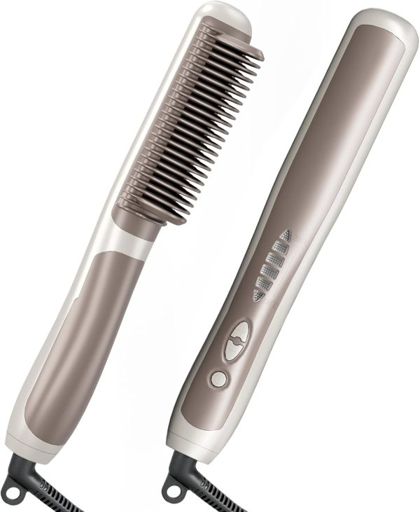 hair straightener brush