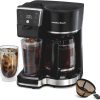 Hamilton Beach 2-Way 12 Cup Programmable Drip Hot and Iced Coffee Maker &