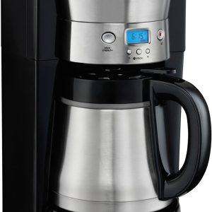 Hamilton Beach Programmable Coffee Maker with 10 Cup Thermal Carafe, 3