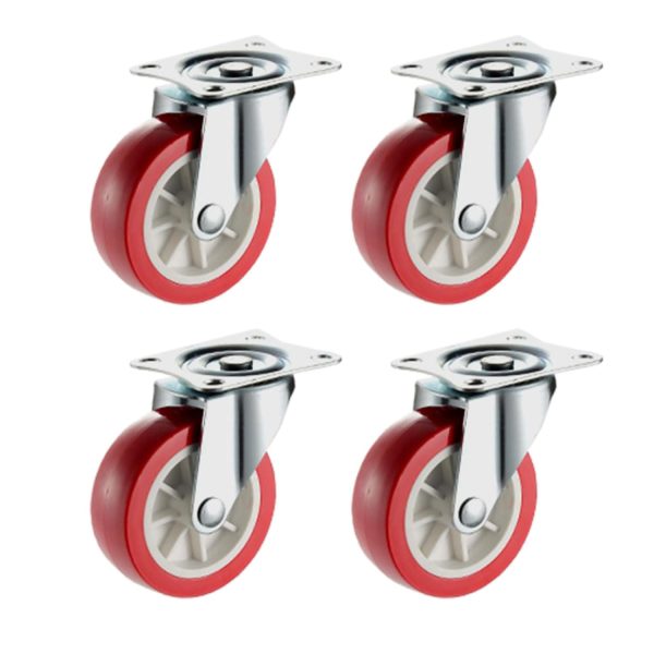 Heavy Duty General Casters With Quiet Designs Long Service Rotates Casters